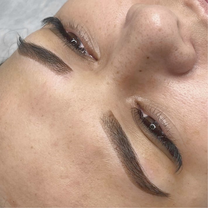 Eyebrow tattoo rooty hill